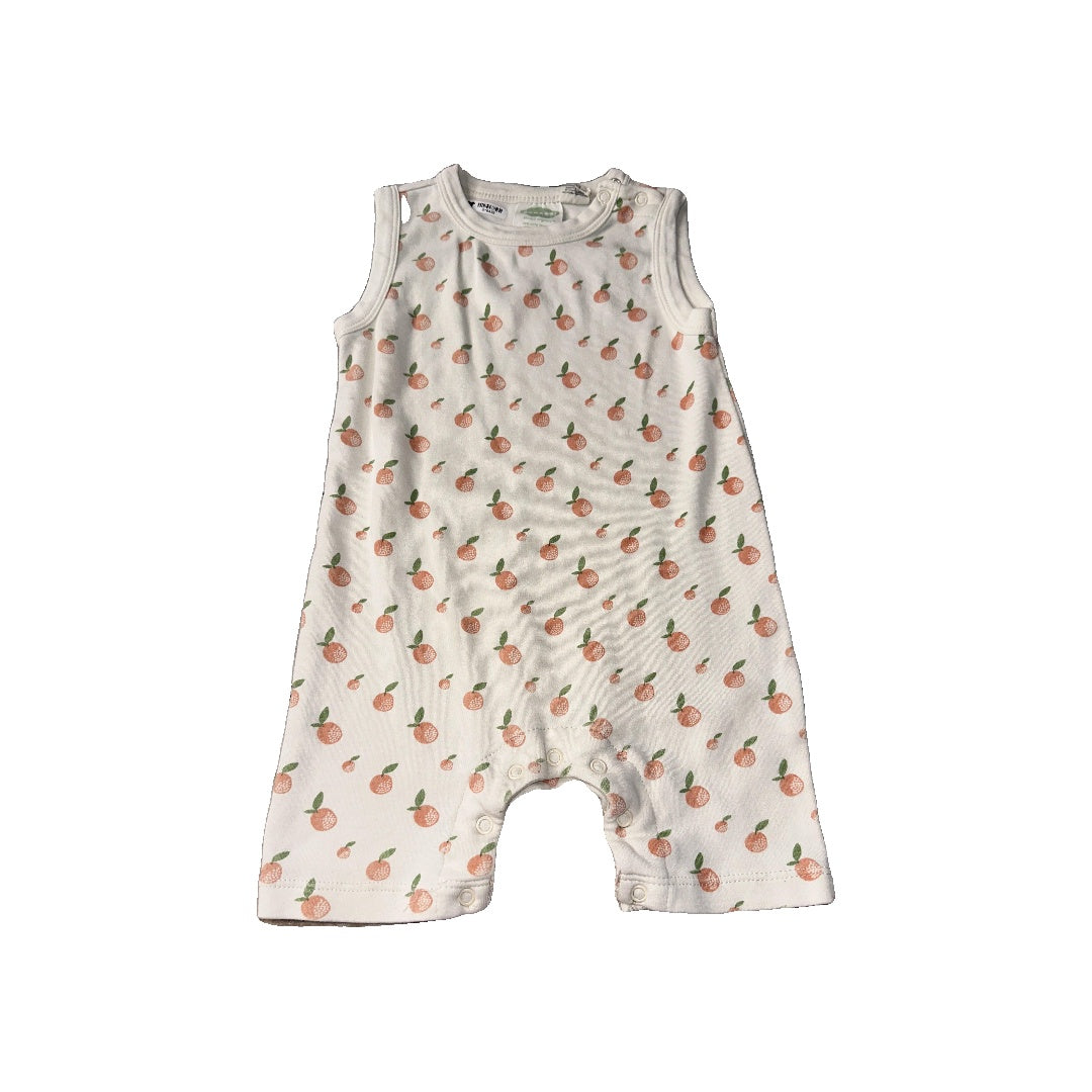 Parade Unisex cream | Peach Romper Size: 18-24 months cream | Peach