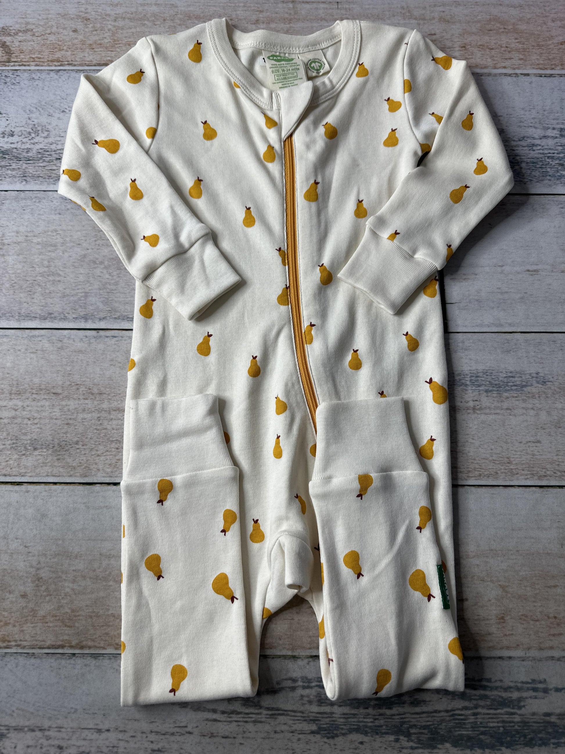 Parade Unisex cream | Pears Pajamas Size: 18-24 months cream | Pears