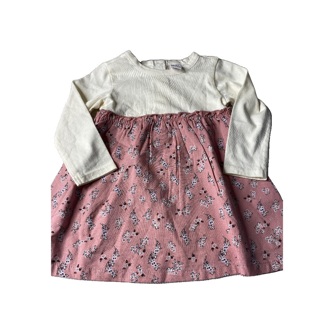 Nordstrom Girls cream | pink | Flowers Dress Size: 9 months cream | pink | Flowers