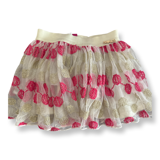Dreamworks "Trolls" Girls Cream | Pink Skirt Size: Tutu Cream | Pink