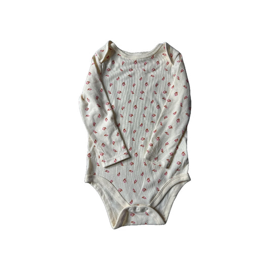 Cat & Jack Girls cream | pink Onesie Size: 12-18 months cream | pink