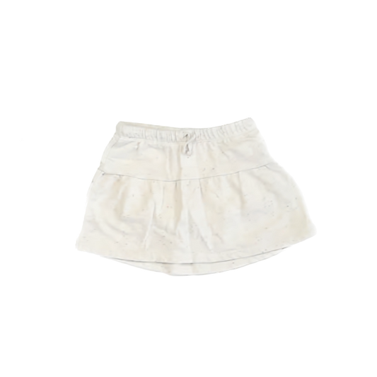 Wonder Nation Girls Cream | Rainbow Dot Skirt Size: XS (4-5T) Cream | Rainbow Dot