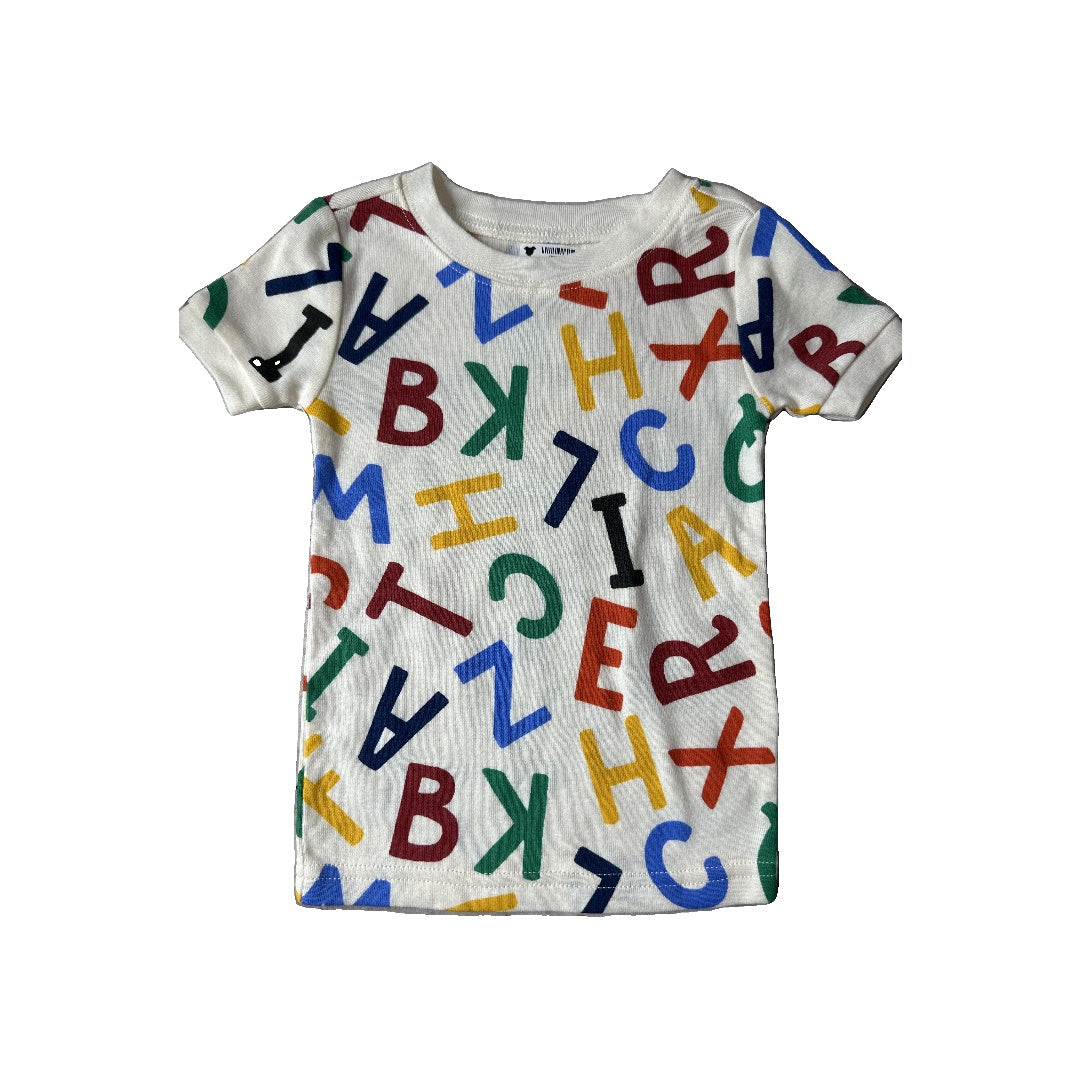 Old Navy Unisex cream | Rainbow Pajamas Size: 18-24 months cream | Rainbow