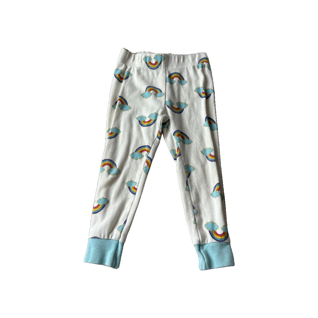 PL Baby Girls cream | Rainbow Pajamas Size: 2T cream | Rainbow
