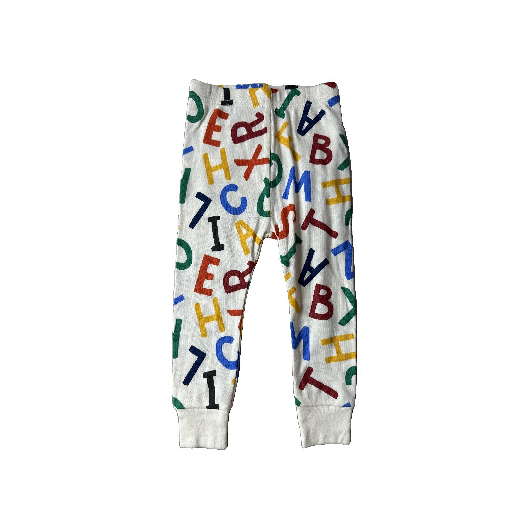 Old Navy Unisex cream | Rainbow Pajamas Size: 18-24 months cream | Rainbow