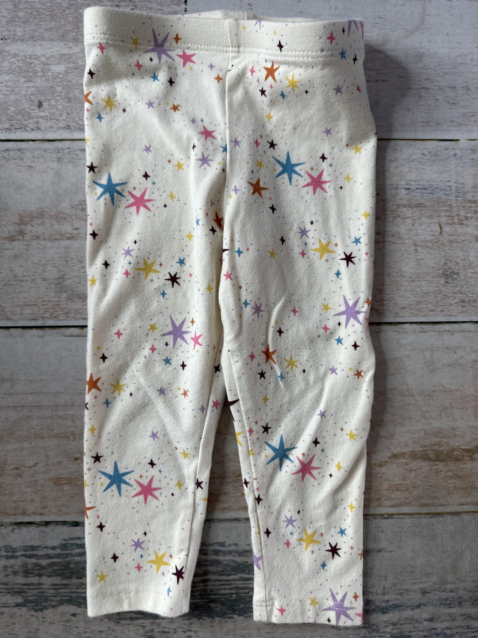 Old Navy Girls cream | Stars Pants Size: 18 months cream | Stars