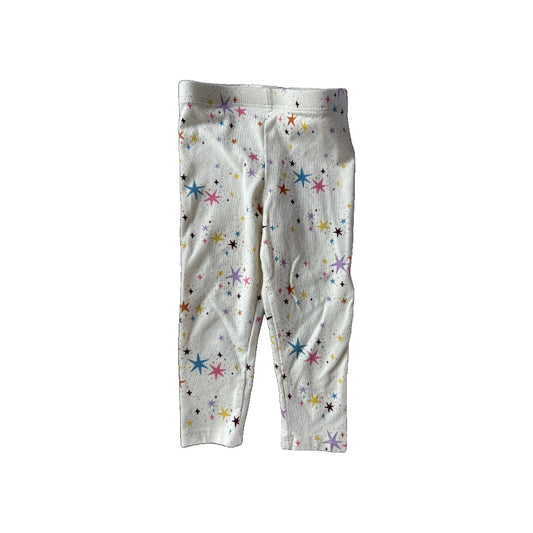 Old Navy Girls cream | Stars Pants Size: 18 months cream | Stars