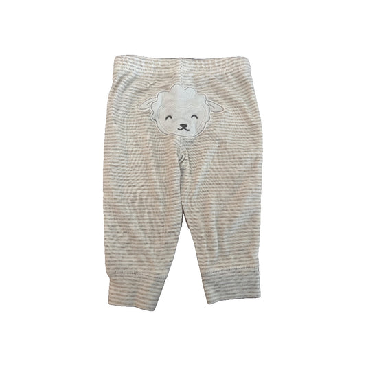 Carters Boys cream | Tan | Stripe Pants Size: 3-6 months cream | Tan | Stripe