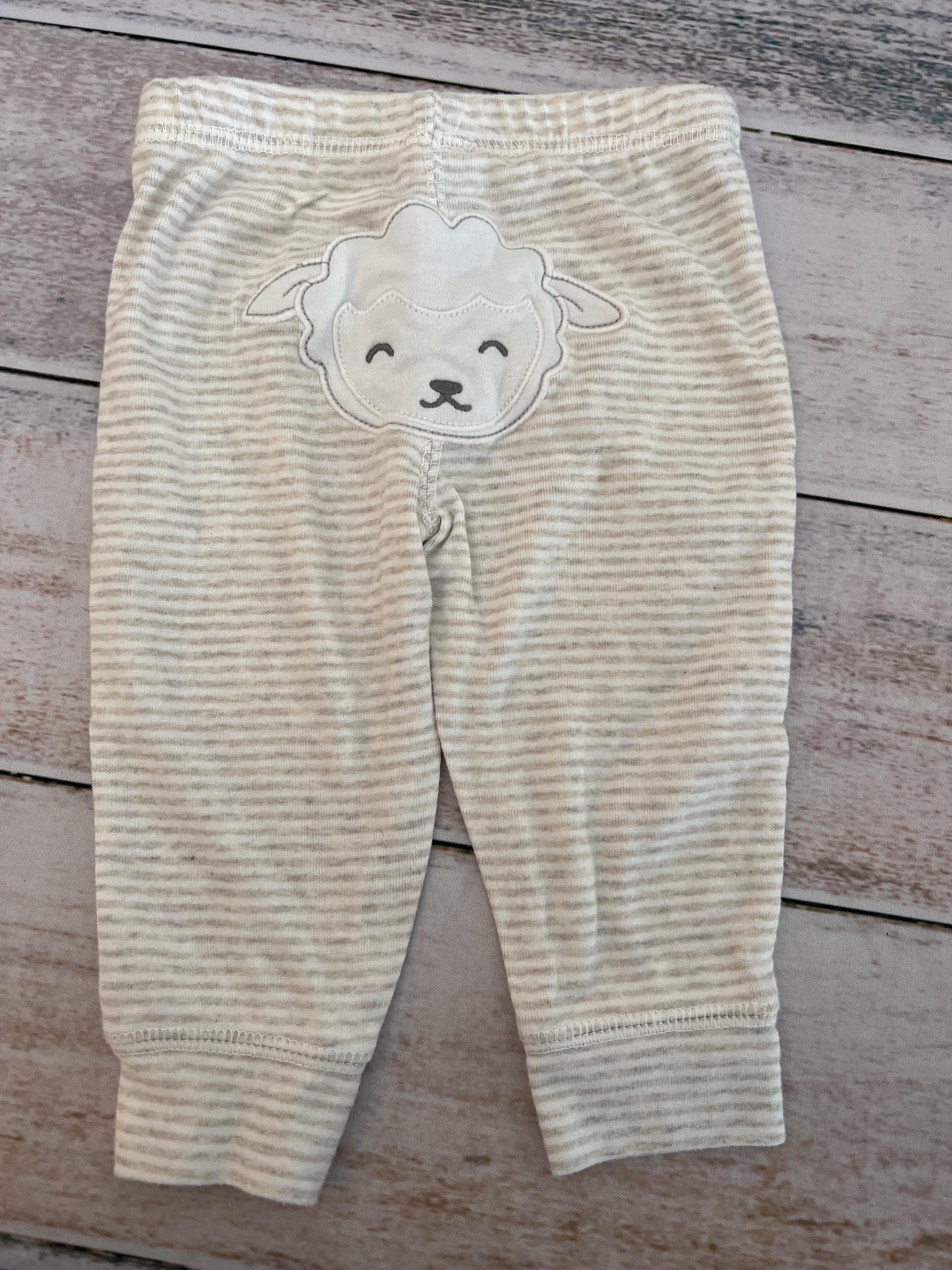 Carters Boys cream | Tan | Stripe Pants Size: 3-6 months cream | Tan | Stripe