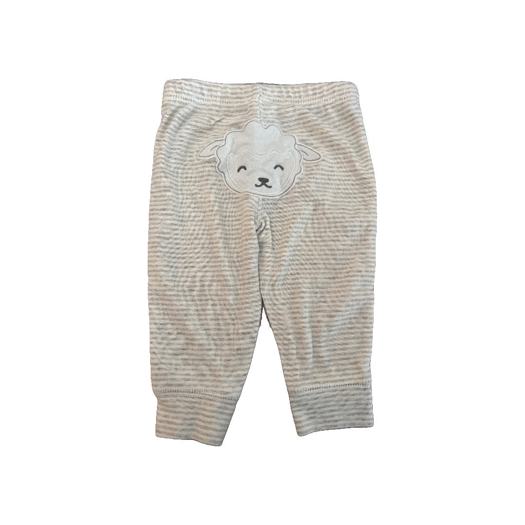 Carters Boys cream | Tan | Stripe Pants Size: 3-6 months cream | Tan | Stripe