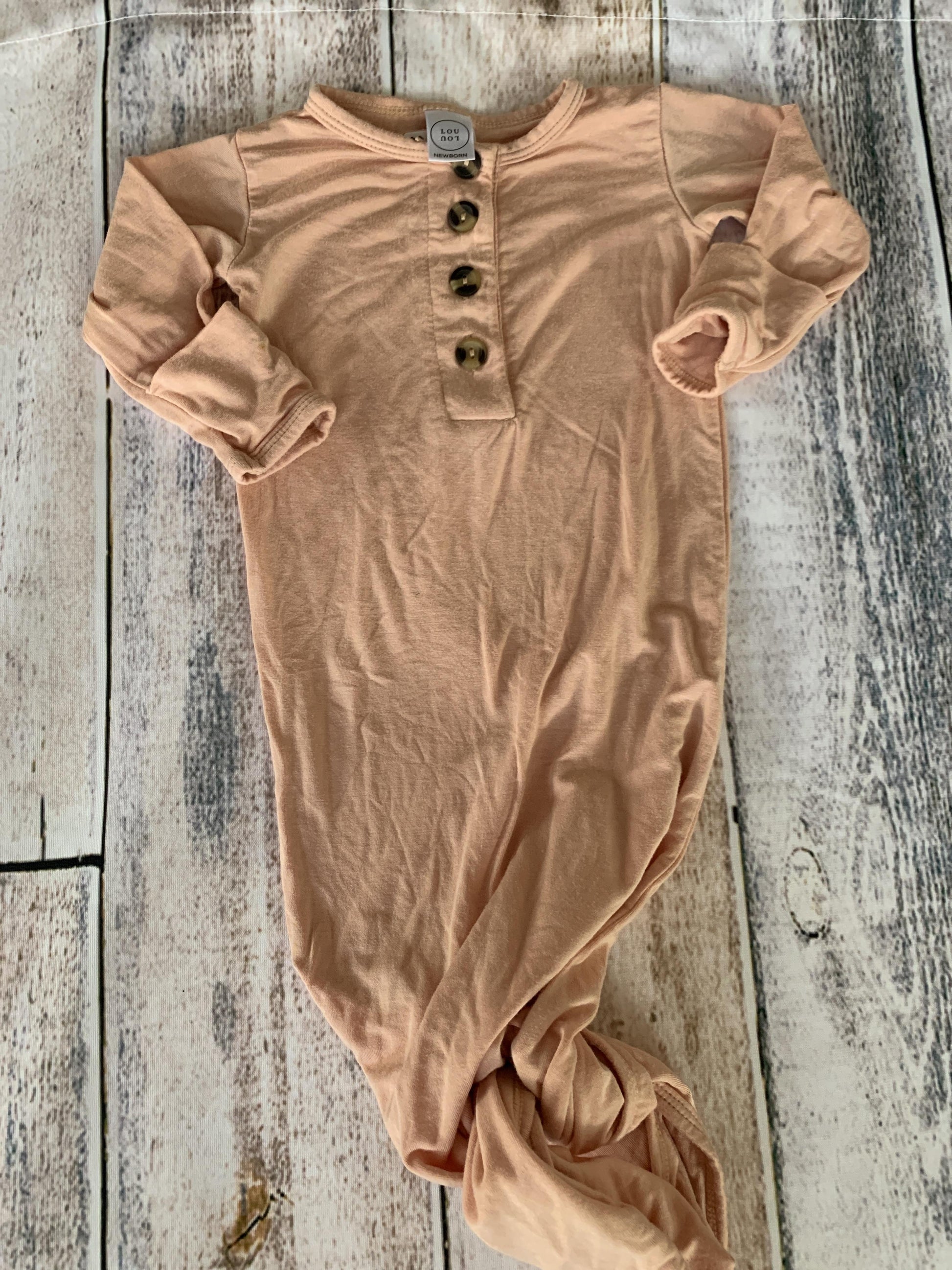 Lou Lou Girls cream | Tan Sleepsack Size: Newborn cream | Tan