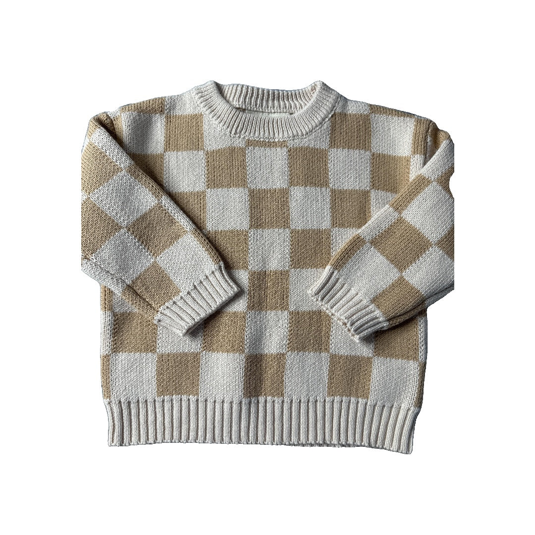 Baeb Basics Unisex cream | Tan Sweater Size: 18-24 months cream | Tan