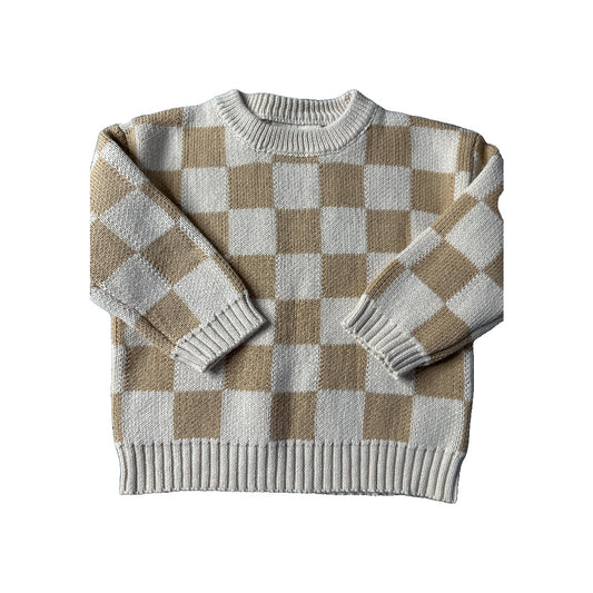 Baeb Basics Unisex cream | Tan Sweater Size: 18-24 months cream | Tan
