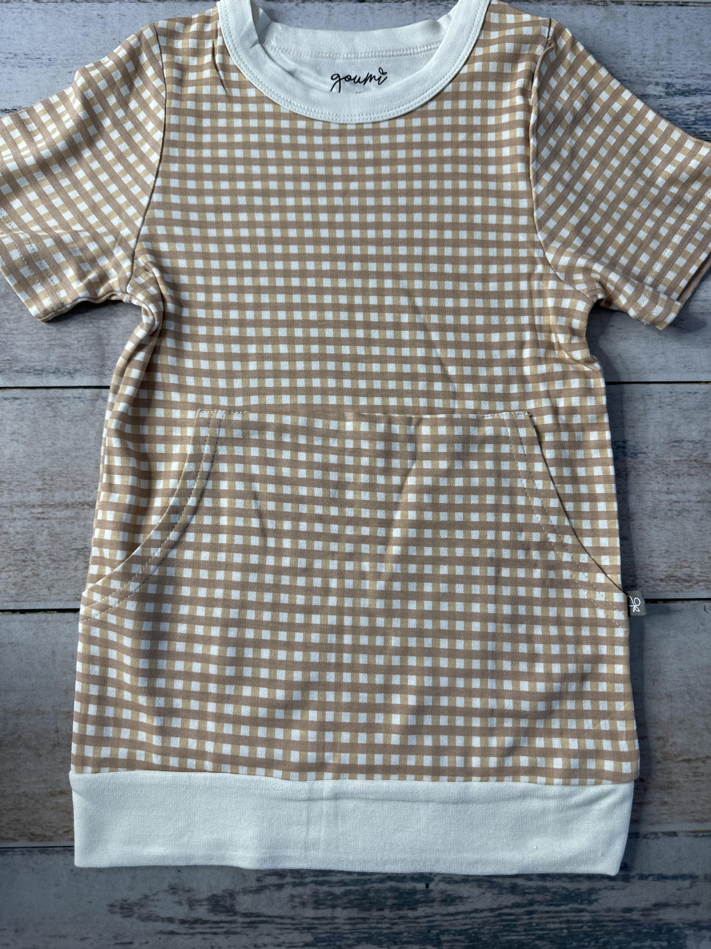 Goumi Unisex cream | Tan T-Shirt Size: 4T cream | Tan