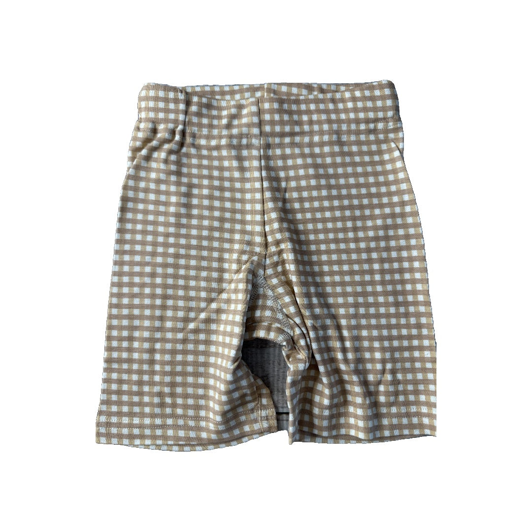 Goumi Unisex cream | Tan Shorts Size: 4T cream | Tan
