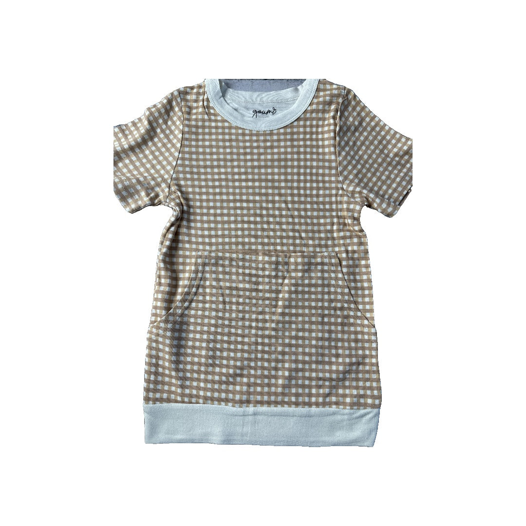Goumi Unisex cream | Tan T-Shirt Size: 4T cream | Tan