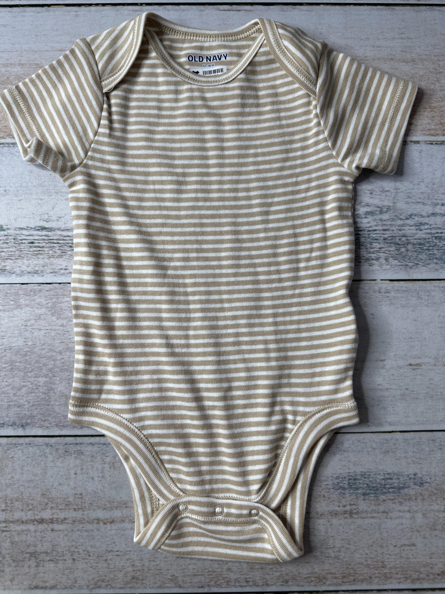 Old Navy Unisex cream | Tan Onesie Size: 12-18 months cream | Tan