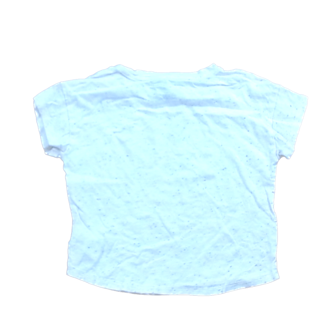 Rockets Of Awesome Girls Cream w/Specks and Beads T-Shirt Size: 7 Years Cream w/Specks and Beads
