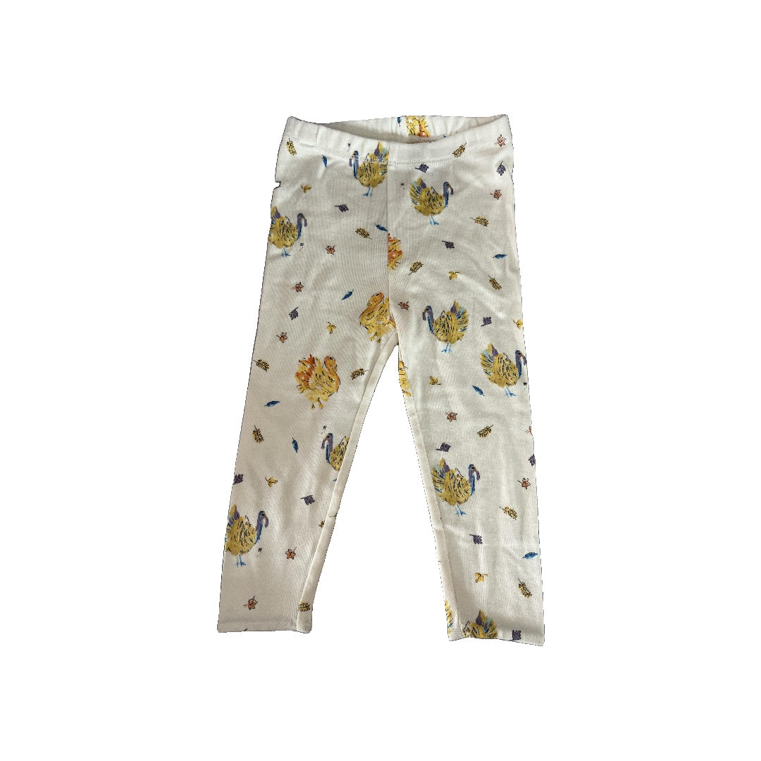 Burt's Bees Unisex cream | Yellow | Light Blue Pajamas Size: 2T cream | Yellow | Light Blue