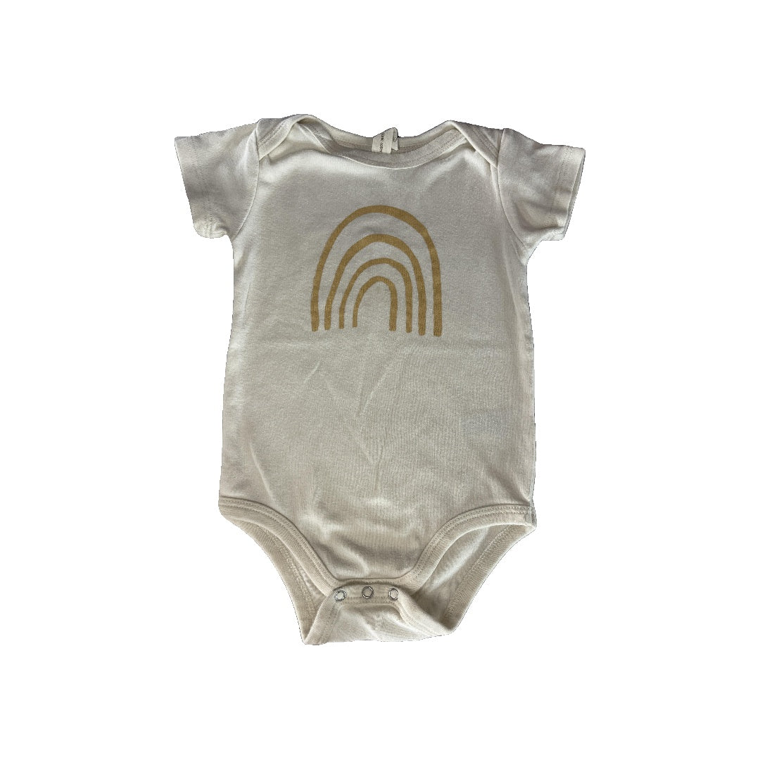 Tenth + Pine Girls cream | Yellow Onesie Size: 12-18 months cream | Yellow
