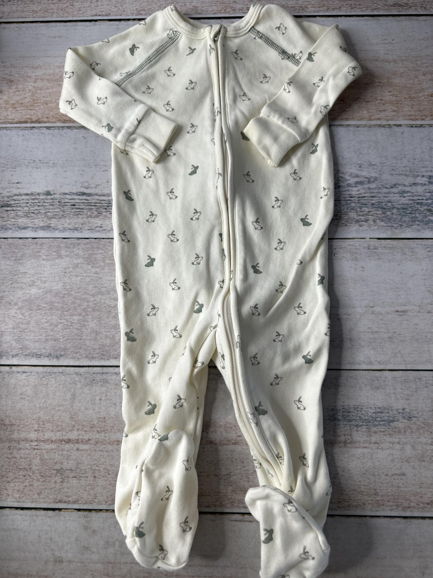 Pehr Unisex cream Pajamas Size: 3-6 months cream