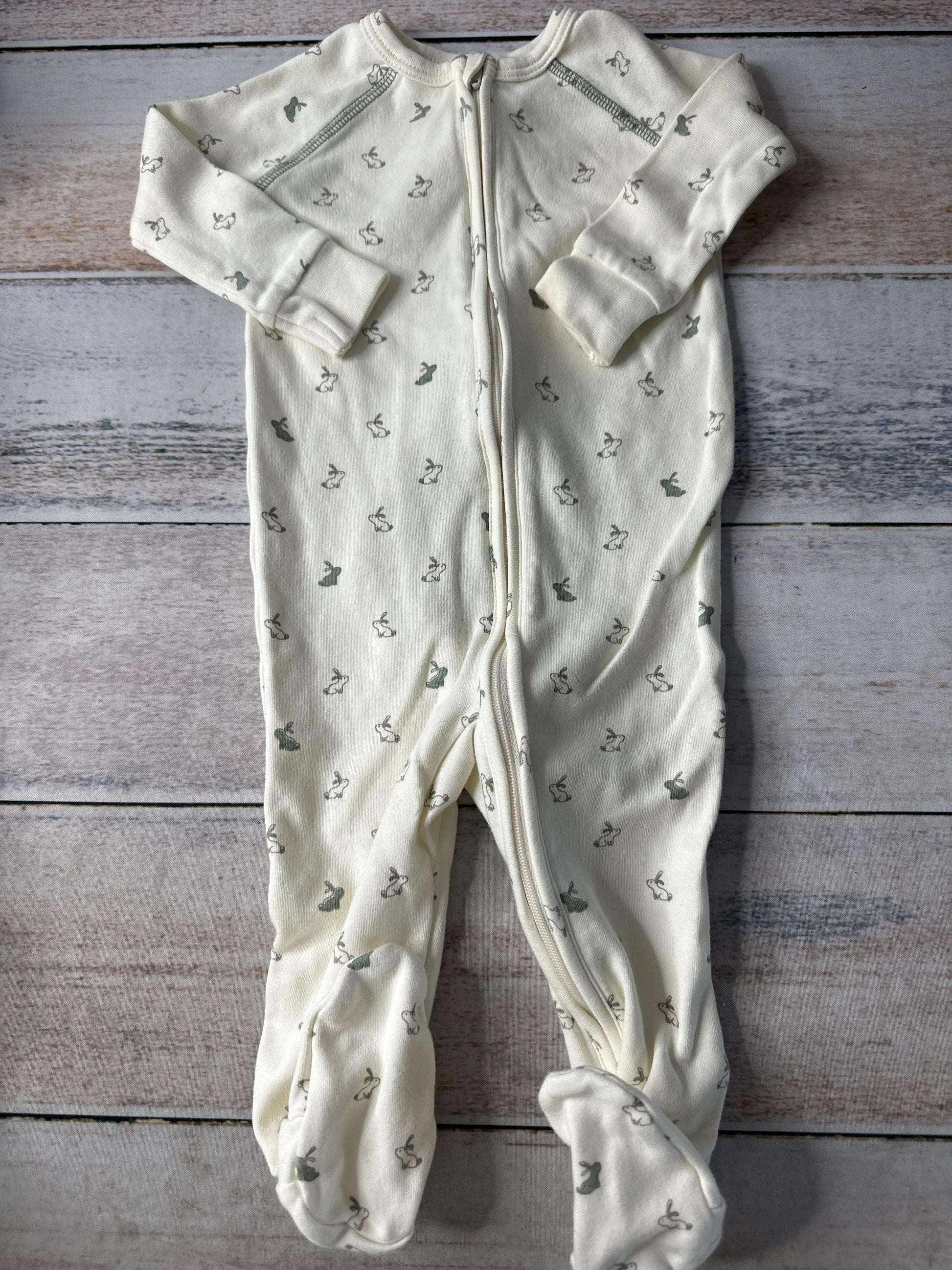 Pehr Unisex cream Pajamas Size: 3-6 months cream