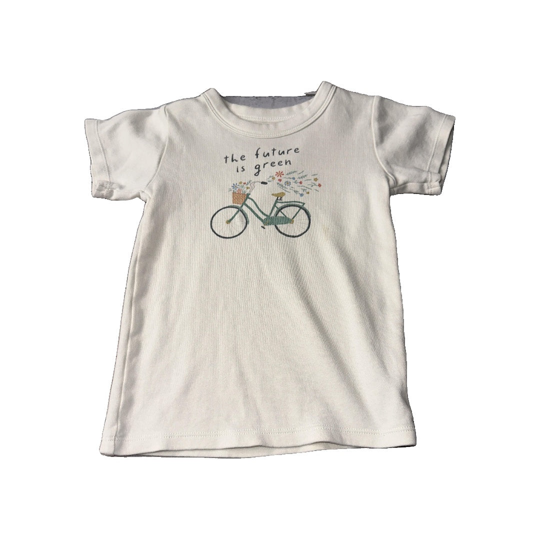 Finn + Emma Unisex cream T-Shirt Size: 3T cream