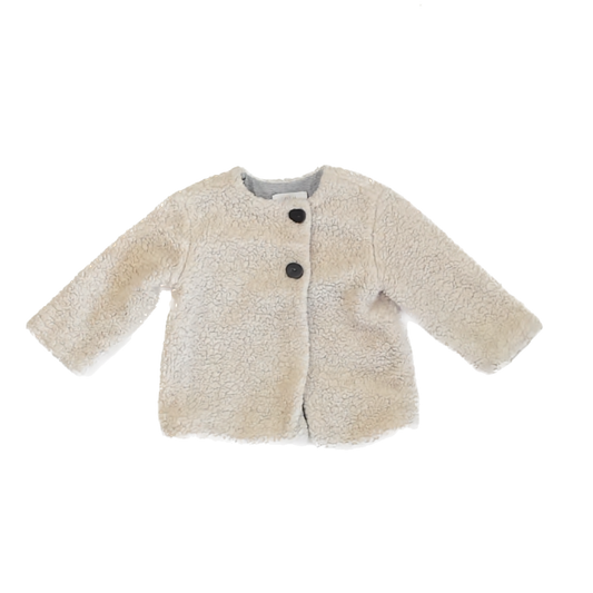 Zara Girls Cream Jacket Size: 2-3T Cream