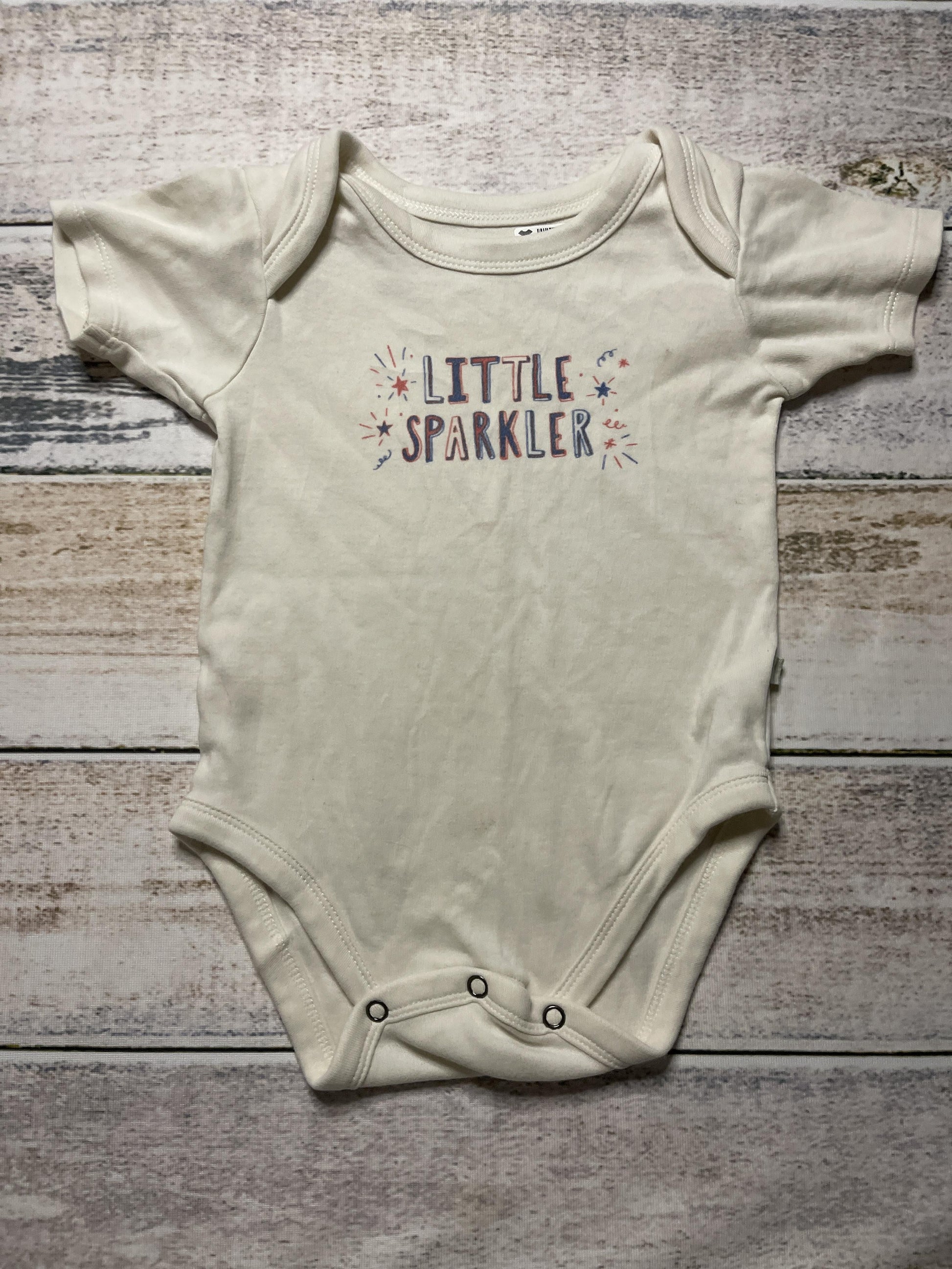Finn + Emma Unisex cream Onesie Size: 9-12 Months cream