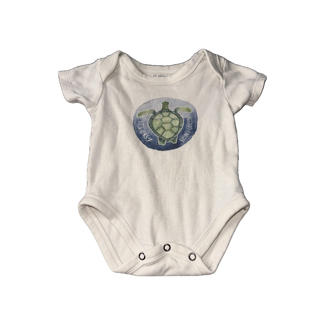 Finn + Emma Unisex cream Onesie Size: 3-6 months cream