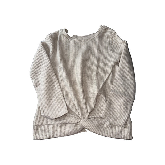 Cat & Jack Girls cream Long Sleeve Shirt Size: 5T cream
