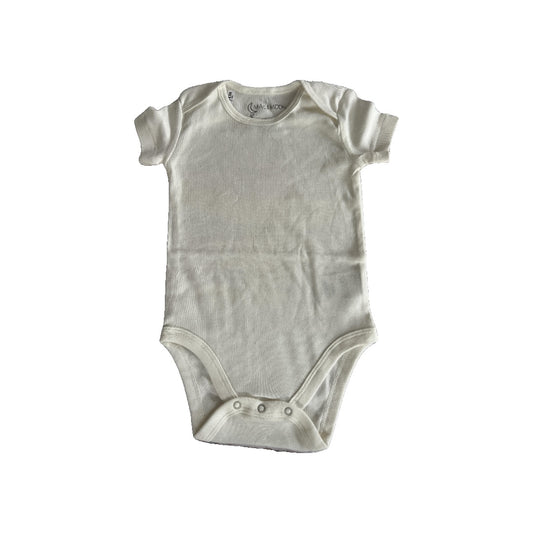 Mac and Moon Unisex cream Onesie Size: 18 months cream
