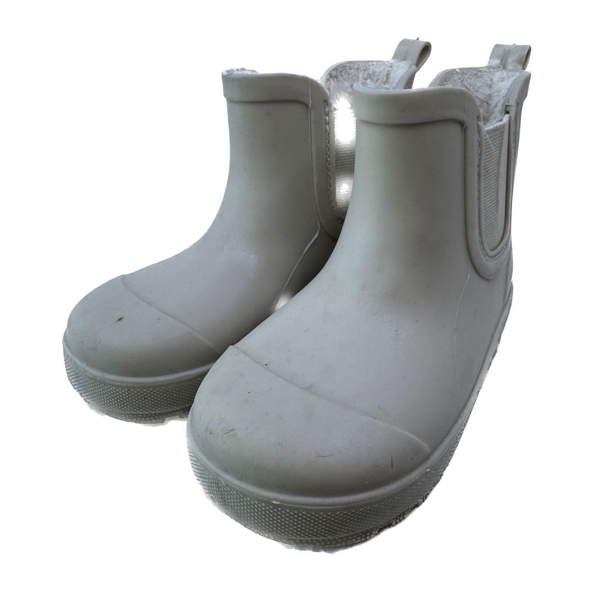 Bear Paw Boys Cream Rain Boots Size: 7 Toddler Cream