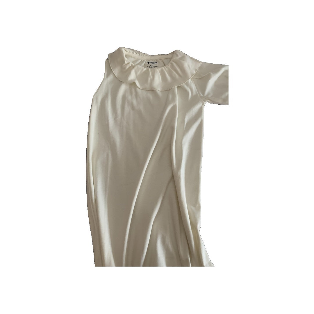 Le Petit Chiffon Girls cream Dress Size: 3T cream