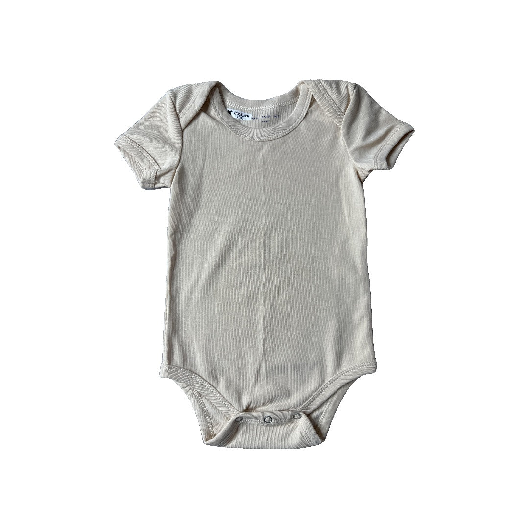 Maison Me Unisex cream Onesie Size: 12-18 months cream