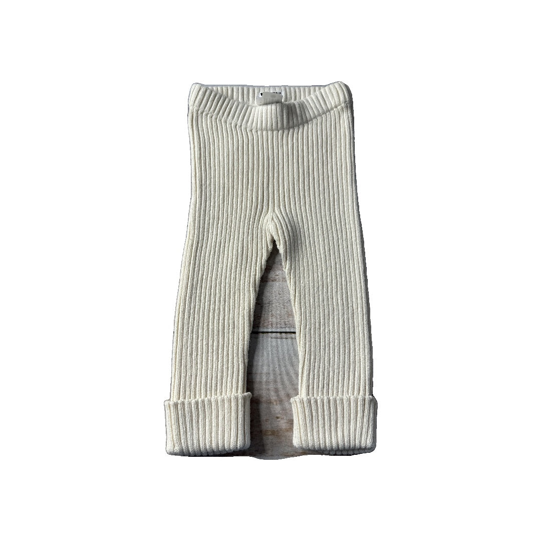 Hanna Andersson Girls cream Pants Size: 6-12 months cream