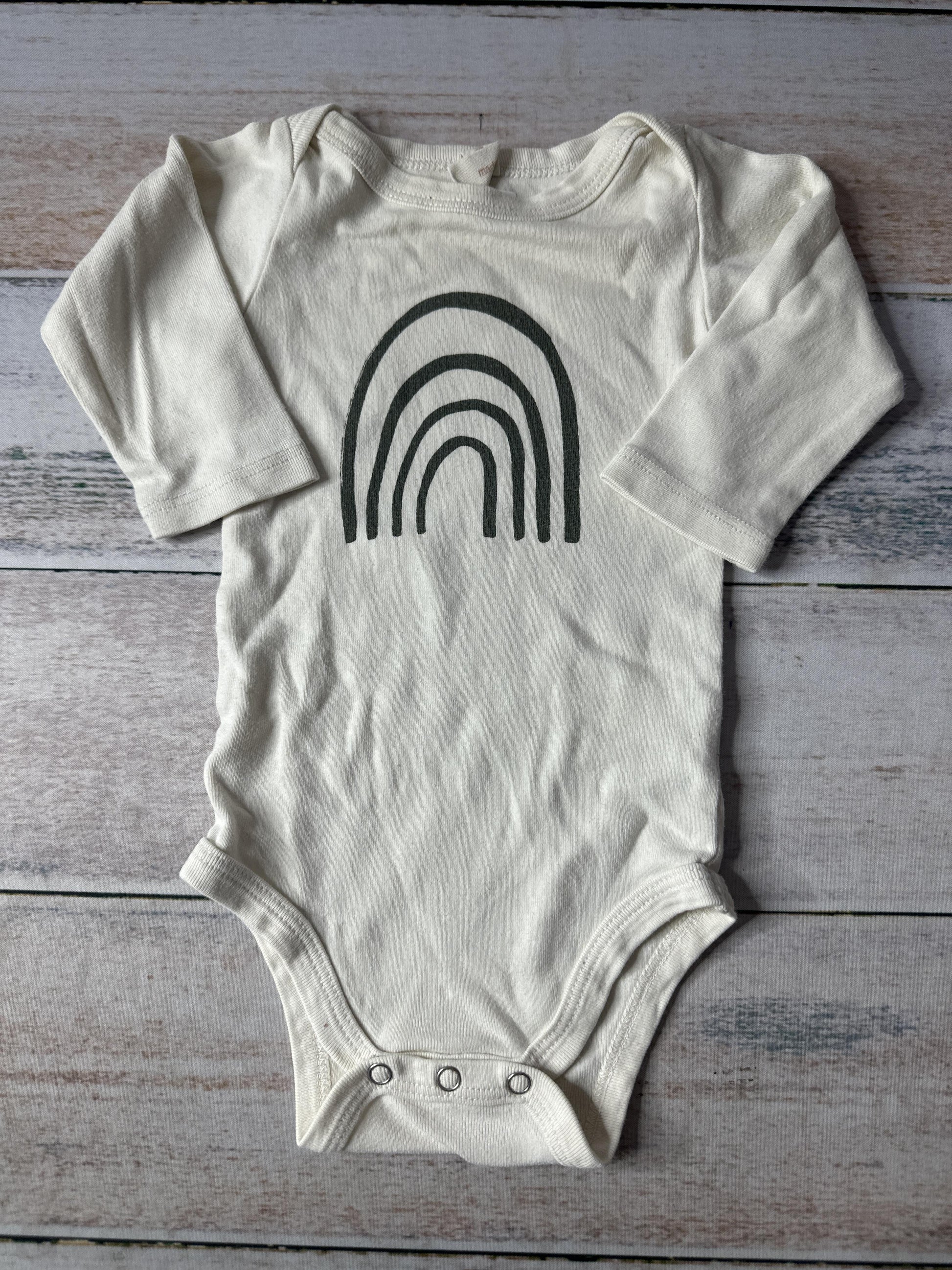 Tenth + Pine Unisex cream Onesie Size: 3-6 months cream