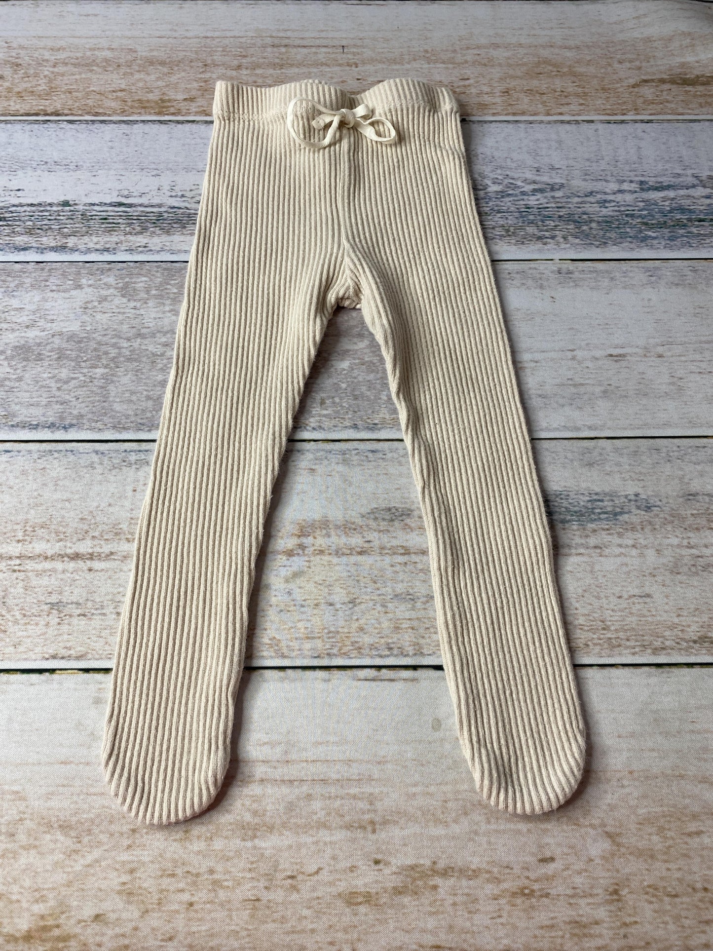 Monbebe Unisex cream Pants Size: 3-12 months cream