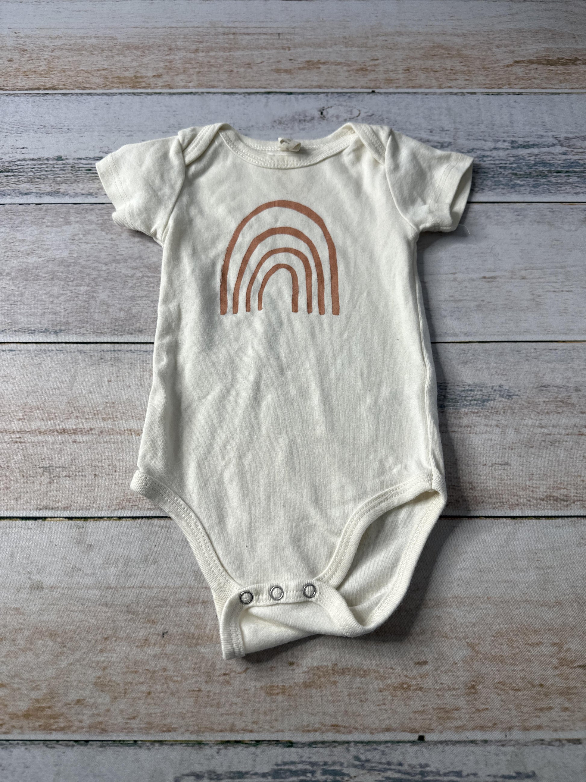 Tenth + Pine Unisex cream Onesie Size: 3-6 months cream