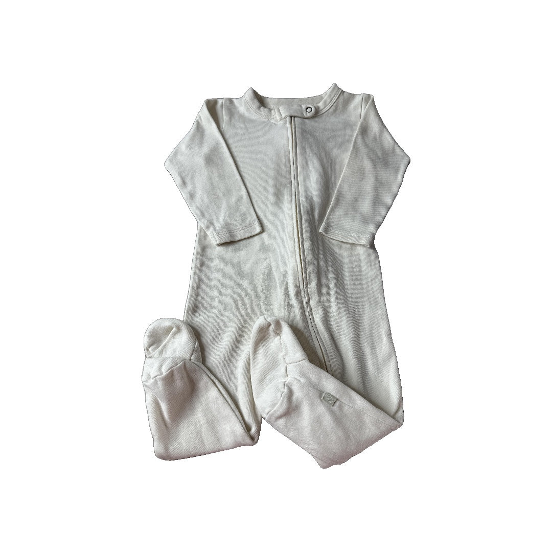 Finn + Emma Unisex cream Long Sleeve Outfit Size: 6-9 months cream