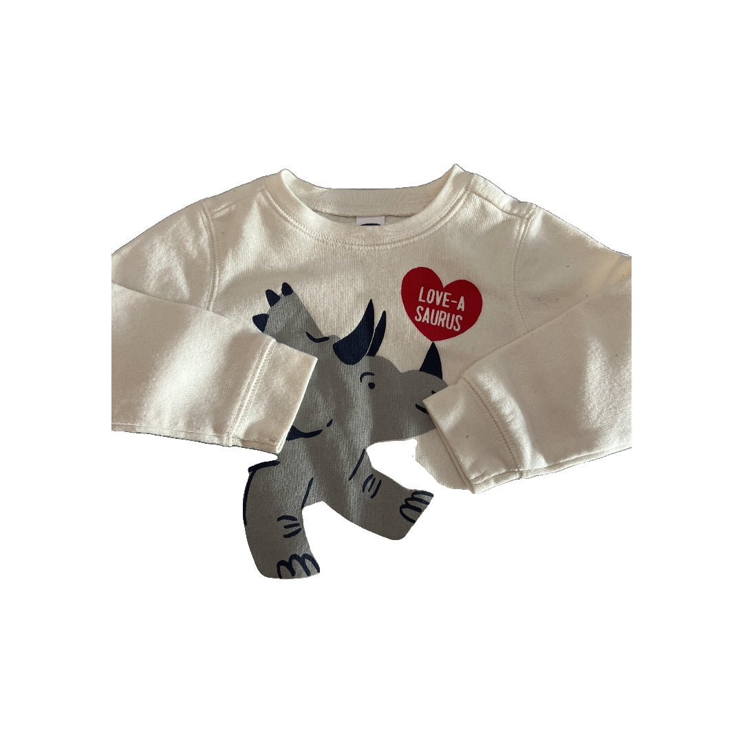 Old Navy Boys cream Sweater Size: 12-18 months cream