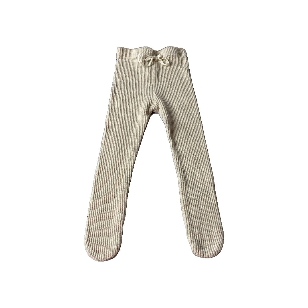 Monbebe Unisex cream Pants Size: 3-12 months cream