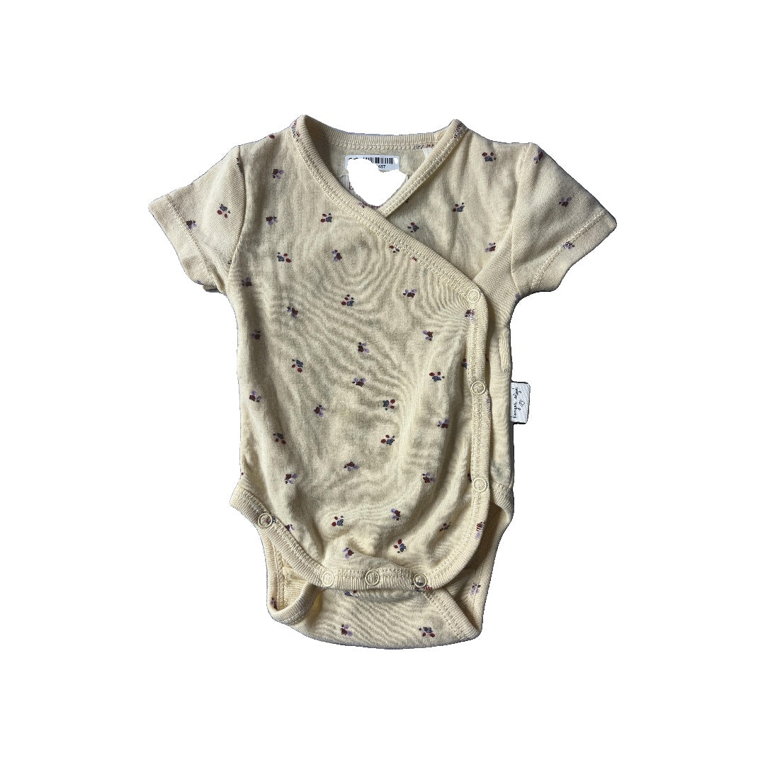 Konges Girls cream Onesie Size: Preemie cream