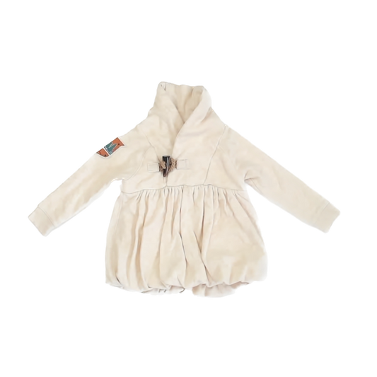 Ralph Lauren Girls Cream Sweater Dress Size: 9 Months Cream