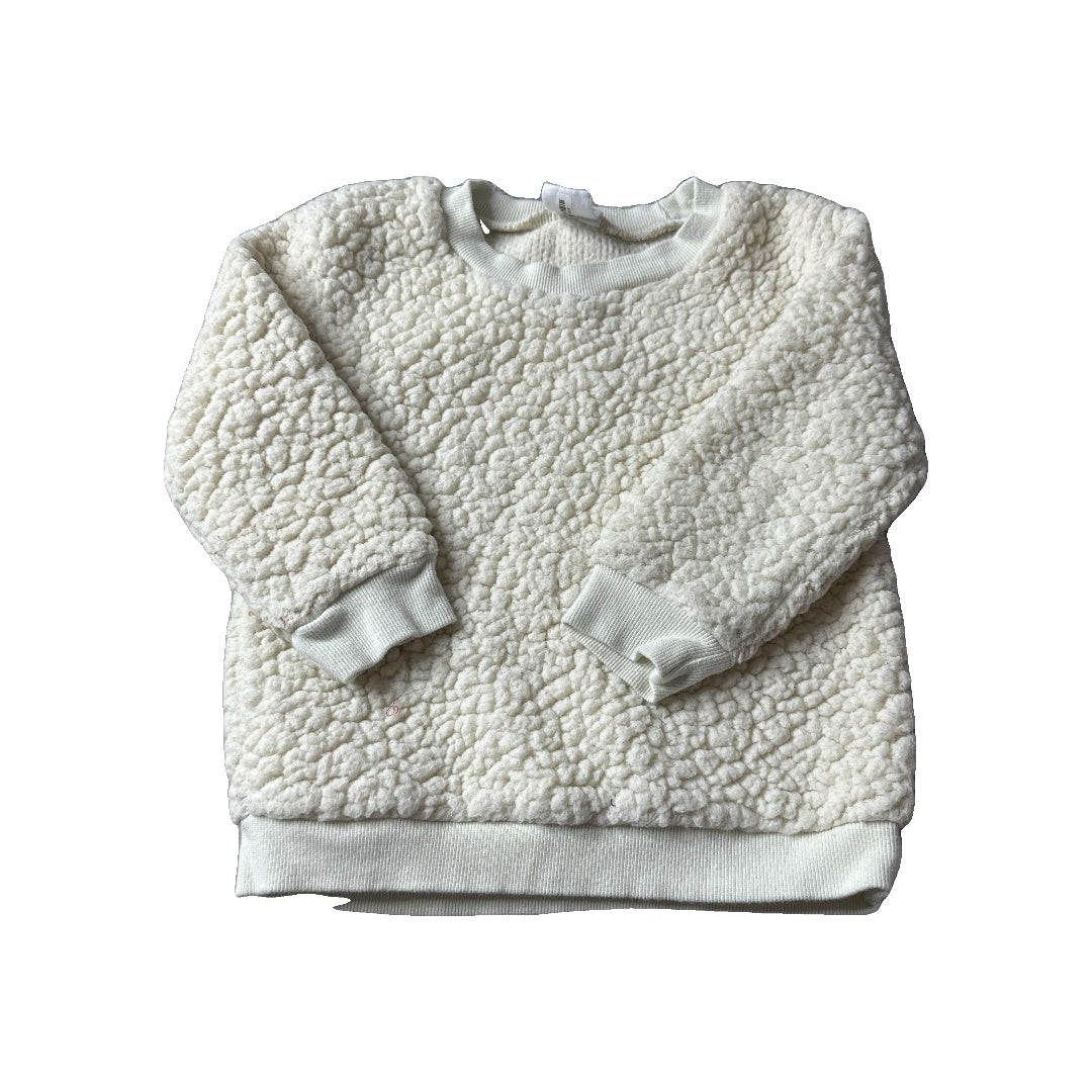 Mighty Girls cream Sweatshirt Size: 2T cream
