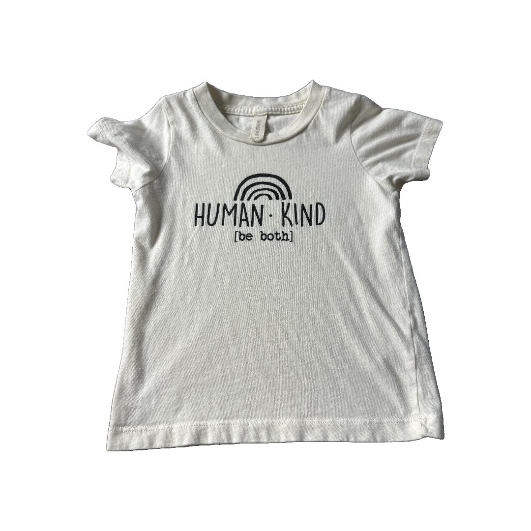 Tenth + Pine Unisex cream T-Shirt Size: 2-3 Years cream