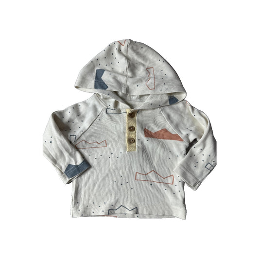 Cat & Dogma Unisex cream Long Sleeve Shirt Size: 3-6 months cream