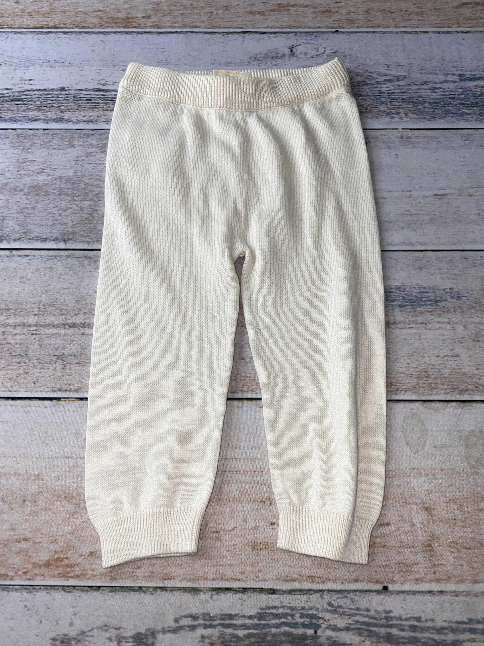 Viverano Unisex cream Pants Size: 12-18 months cream