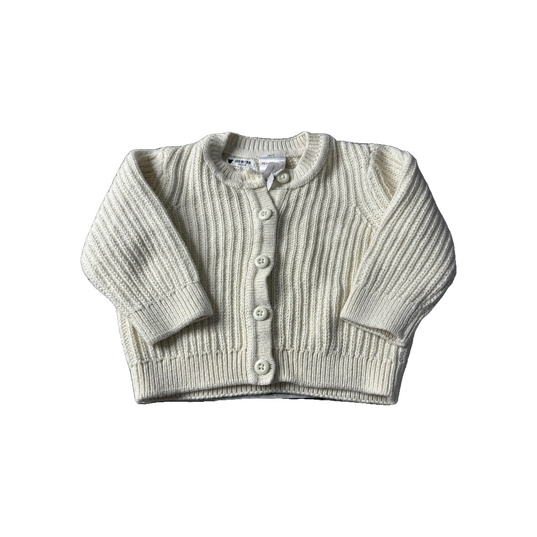 Hanna Andersson Unisex cream Sweater Size: 6-12 months cream