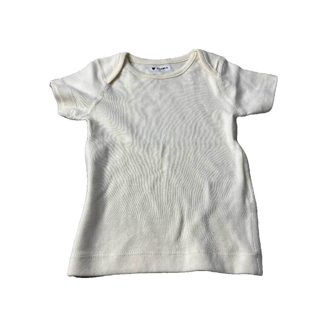 Moon and back Unisex cream T-Shirt Size: 12-18 months cream